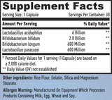 Complex probiotic Acidophilus &amp; Bifidus 10 miliarde / 30 de capsule.
