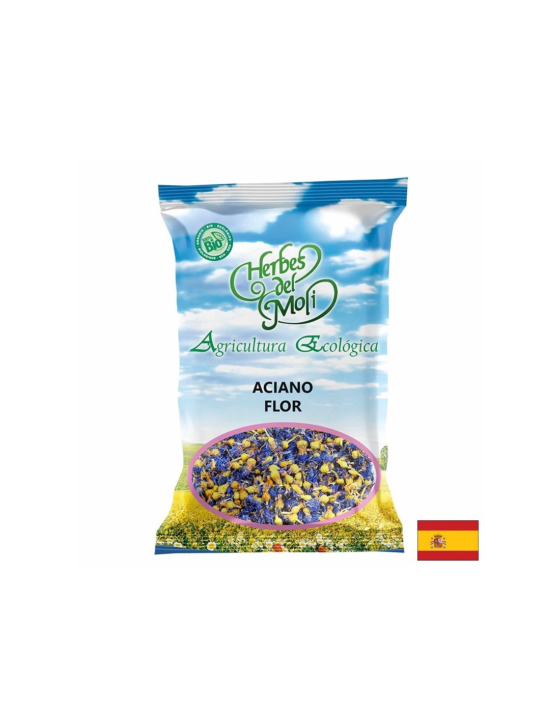Floarea de colt albastra (culoare), BIO, 10 g