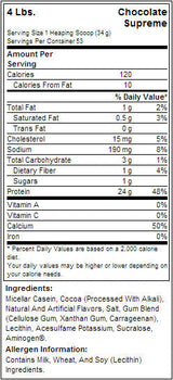 100% Cazeina - 1.816 kg