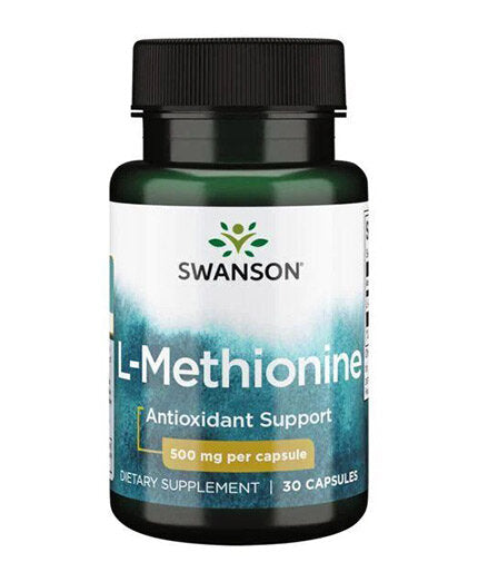 L-Metionină 100% pură 500 mg - 30 capsule
