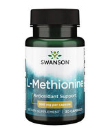 L-Metionină 100% pură 500 mg - 30 capsule