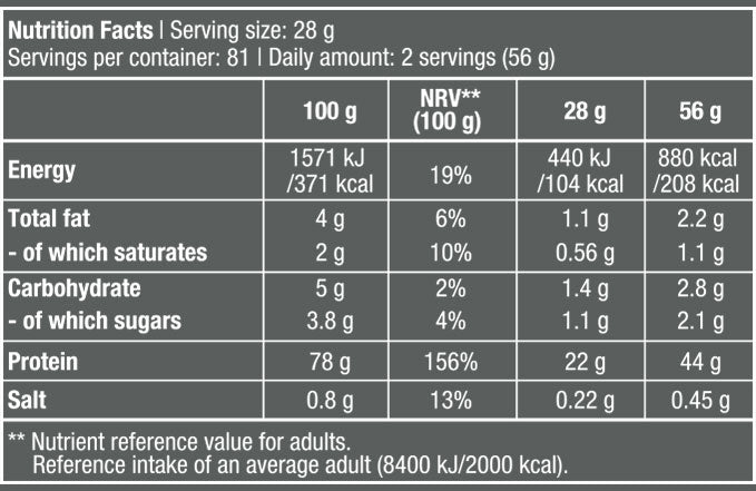 Zer 100% pur - 4,00 kg