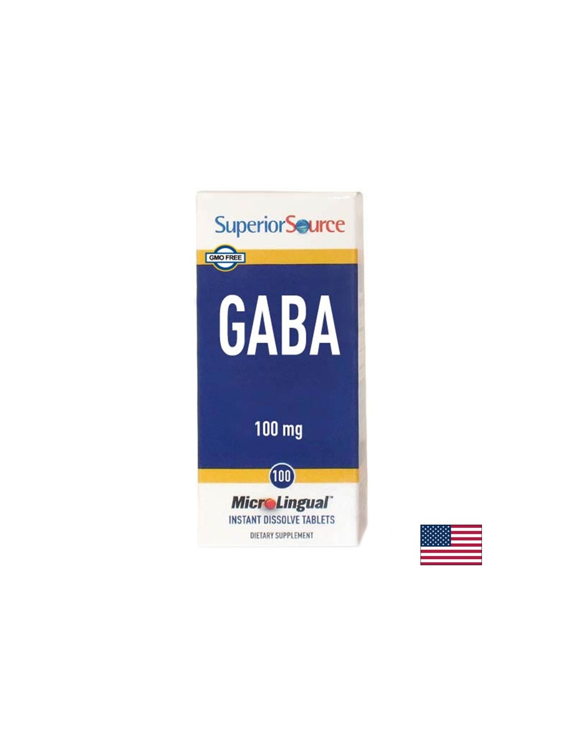 Sistem nervos - GABA (acid gamma-aminobutiric), 100 de tablete sublinguale Sursă superioară