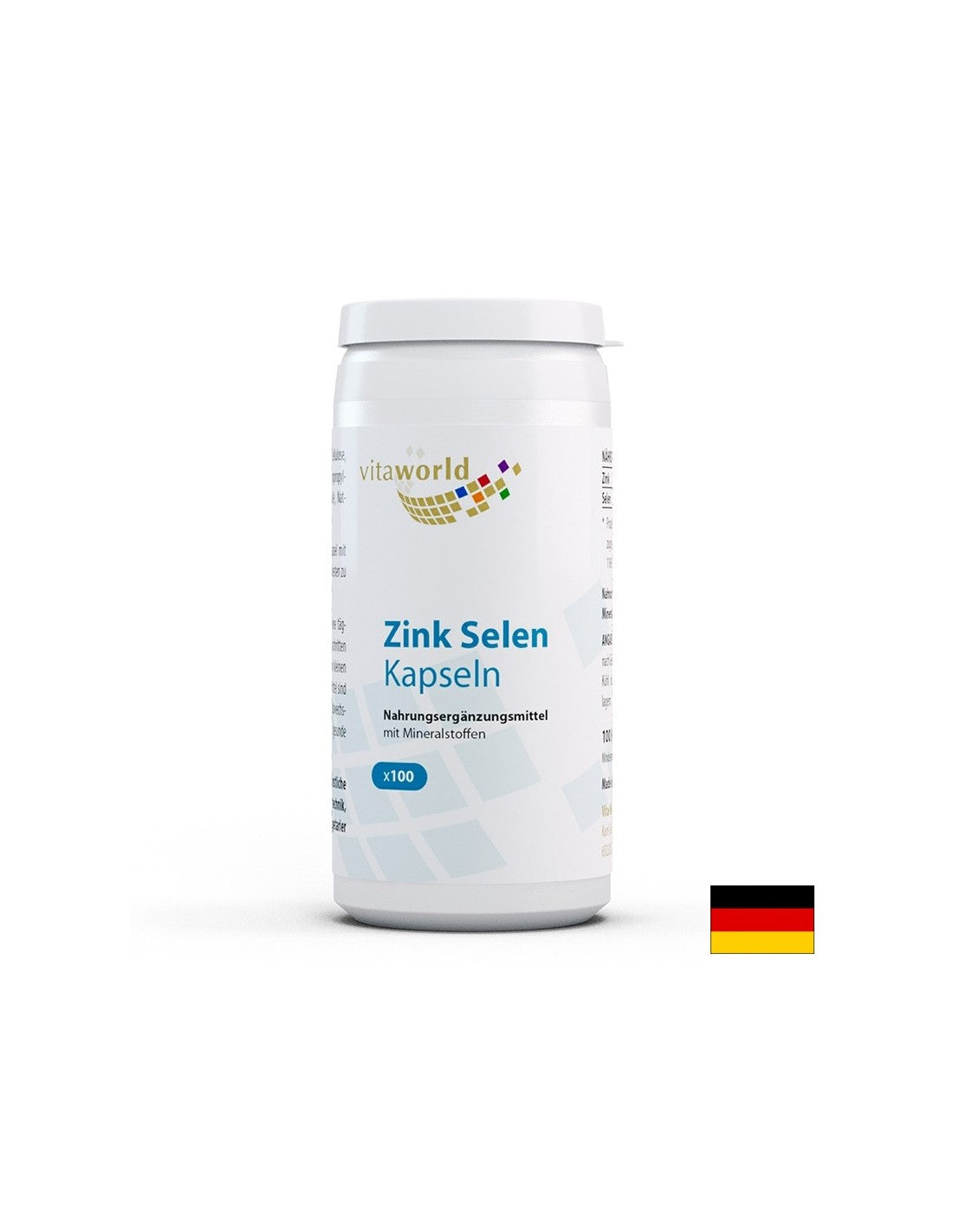 Zinc + Seleniu - glanda tiroida, 100 capsule