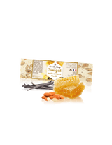 Nuga fragedă cu miere, migdale și vanilie, 100 g
