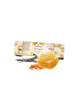 Nuga fragedă cu miere, migdale și vanilie, 100 g