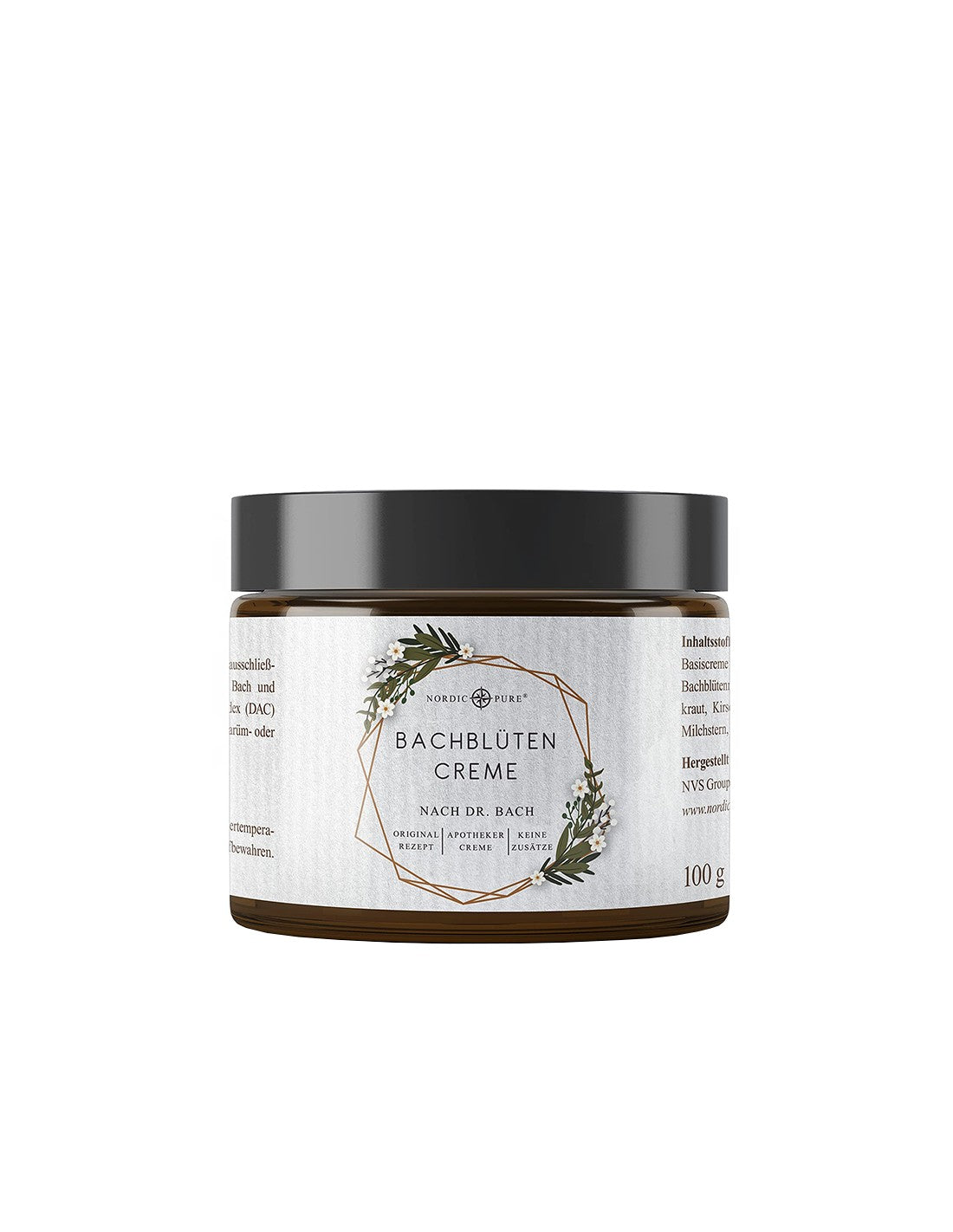 Crema cu esente de flori - Dupa metoda Dr. Bach, 100 g