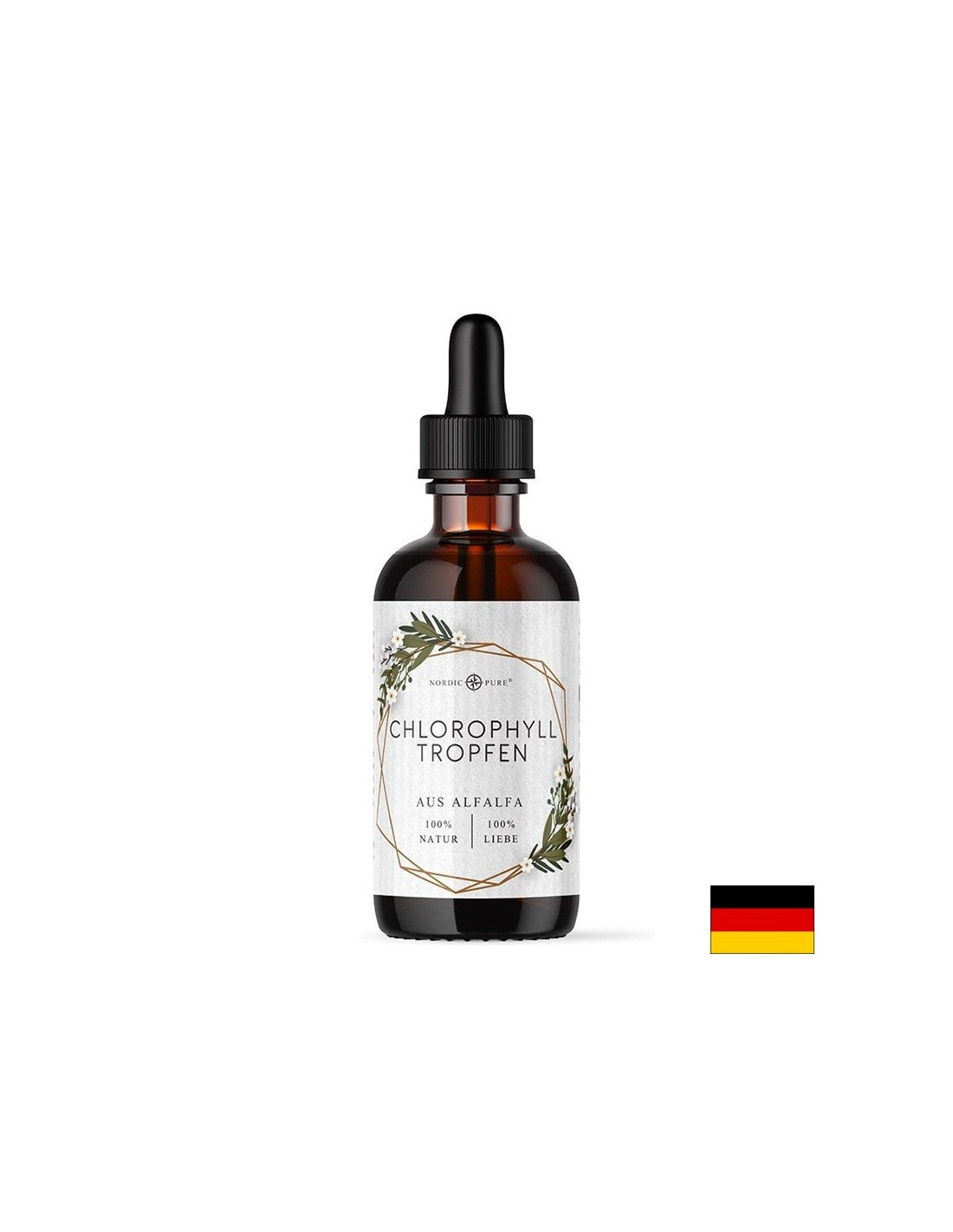 Lucerna Clorofila - Pentru detoxifiere, Picaturi, 100 ml NVS