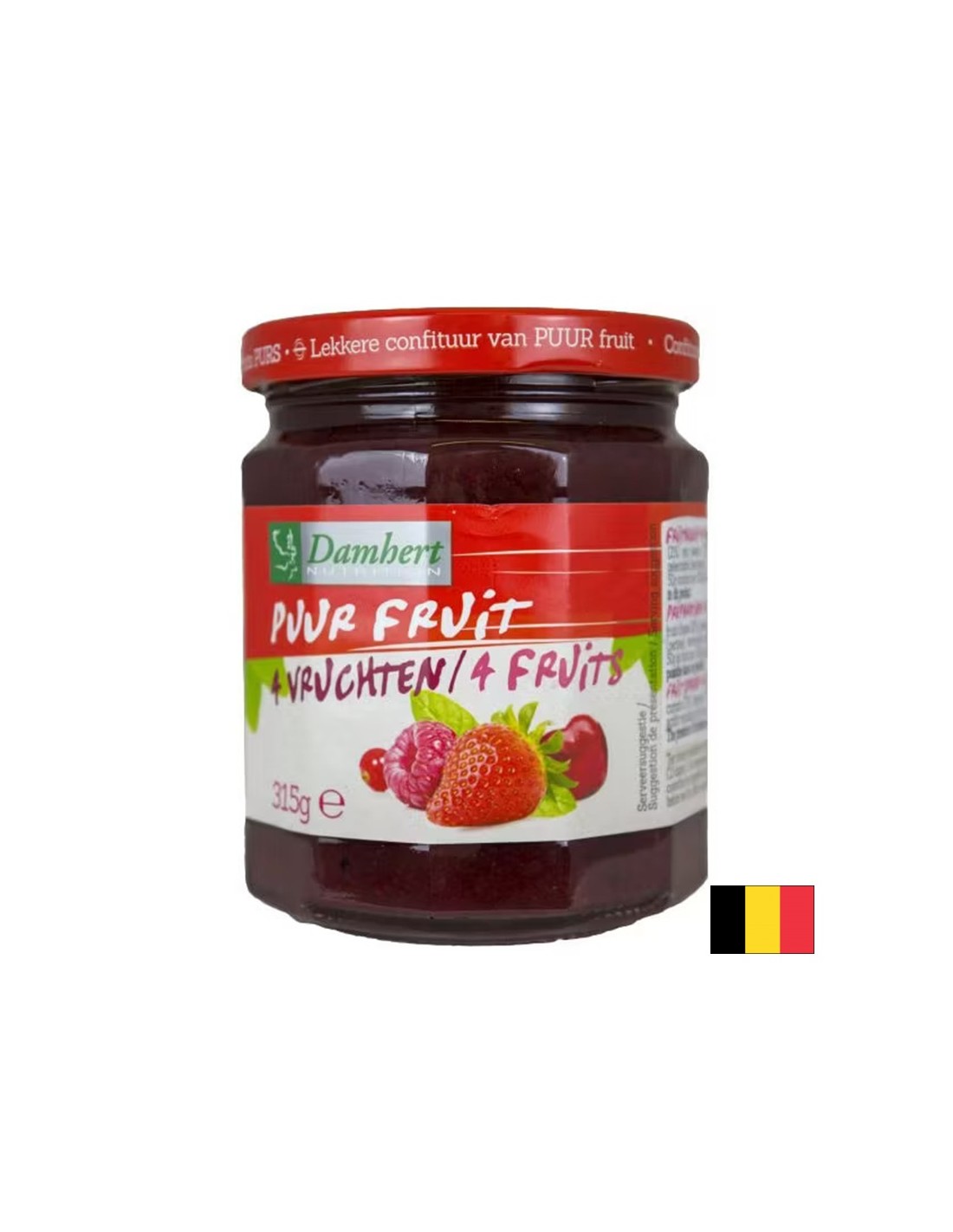 Dulceață de fructe 100% (fără zahăr), 315 g