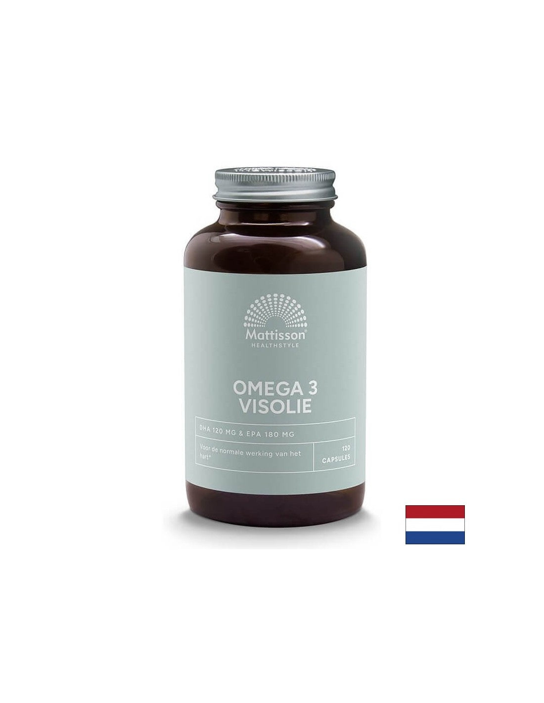 Ulei de pește 1000 mg - EPA 180 mg /DHA 120 mg, 120 capsule Mattisson Healthstyle