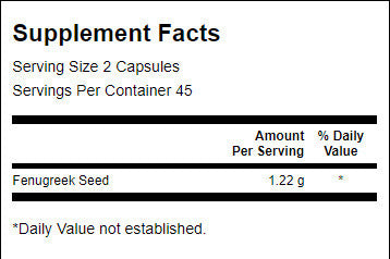 Seminte de schinduf 610 mg - 90 capsule