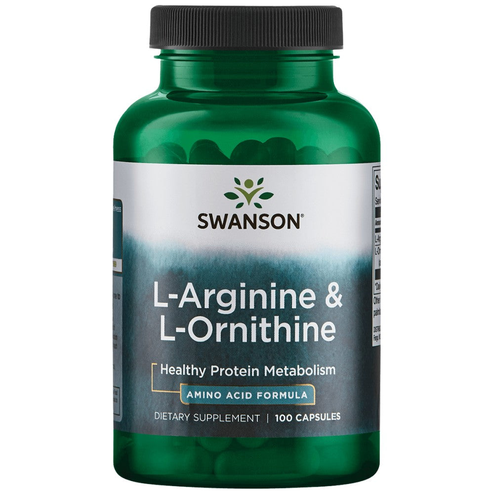 Arginina si Ornitina 100 capsule