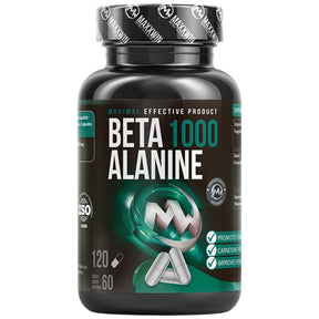 Beta Alanine 1000 - 120 capsules - Nutra Best Europe