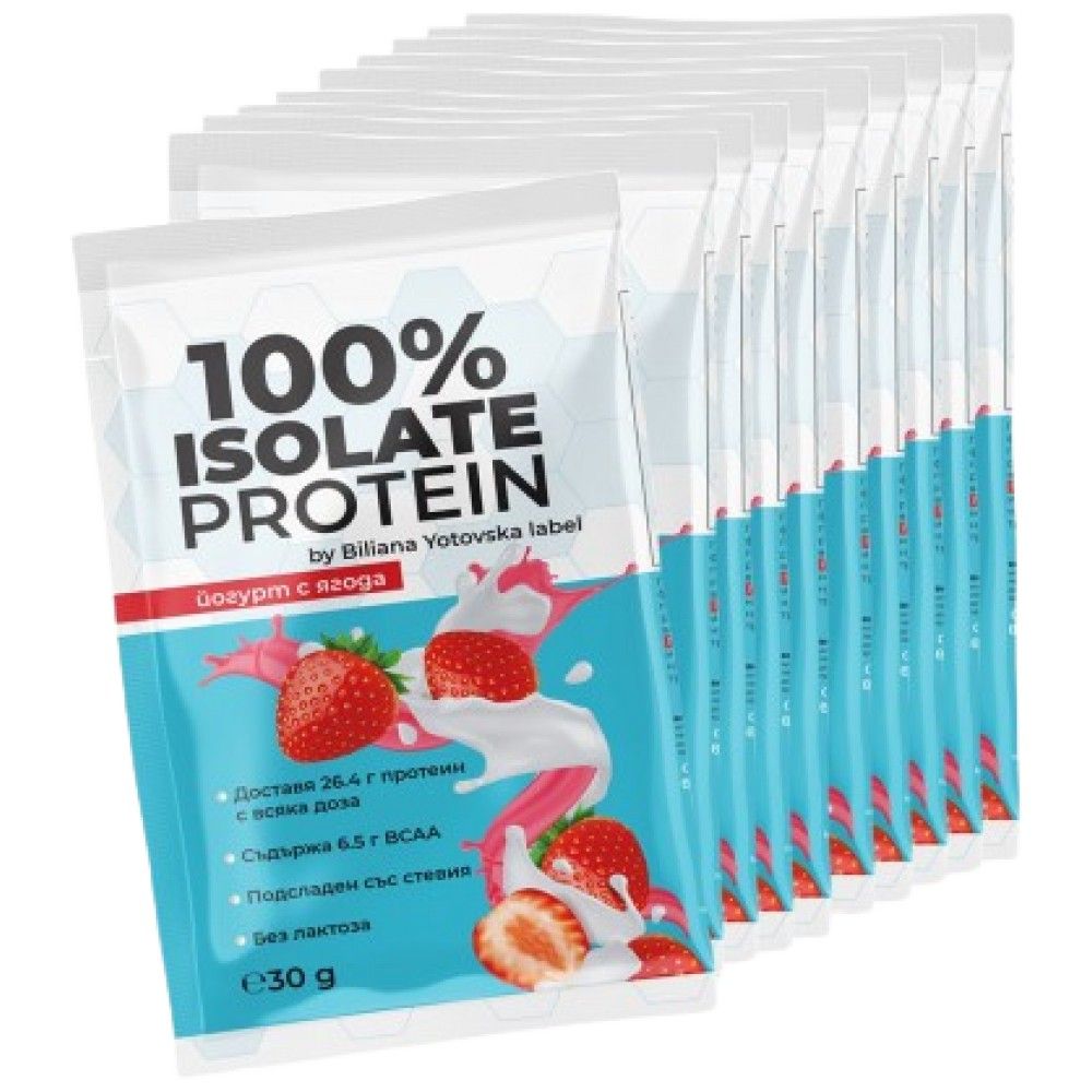 Proteine ​​izolate 100% | cu Adaos de Stevia - 30 de grame