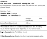Coaja de lamaie Full Spectrum 400 mg 60 capsule
