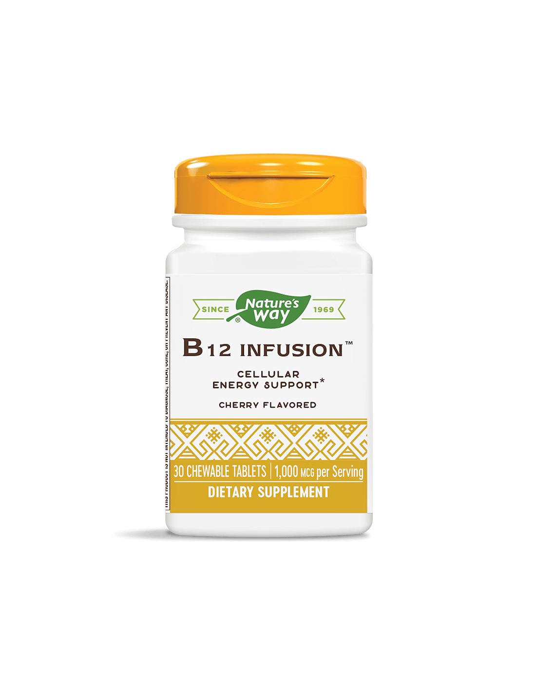 Vitamina B12 (Metilcobalamină) - Funcție neurologică și cardiovasculară, 1000 mcg, 30 tablete masticabile