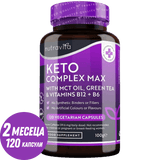 Keto Complex Max /120 capsule, 60 doze/ Nutravita