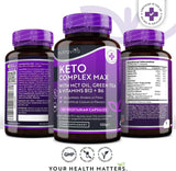 Keto Complex Max /120 capsule, 60 doze/ Nutravita
