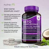 Keto Complex Max /120 capsule, 60 doze/ Nutravita