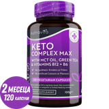 Keto Complex Max /120 capsule, 60 doze/ Nutravita