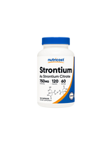 Oasele și Articulațiile - Stronțiu (citrat), 120 capsule Nutricost