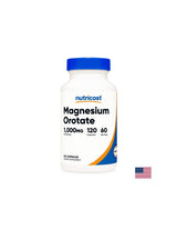 Sistem muscular si cardiovascular - Orotat de magneziu, 120 capsule Nutricost