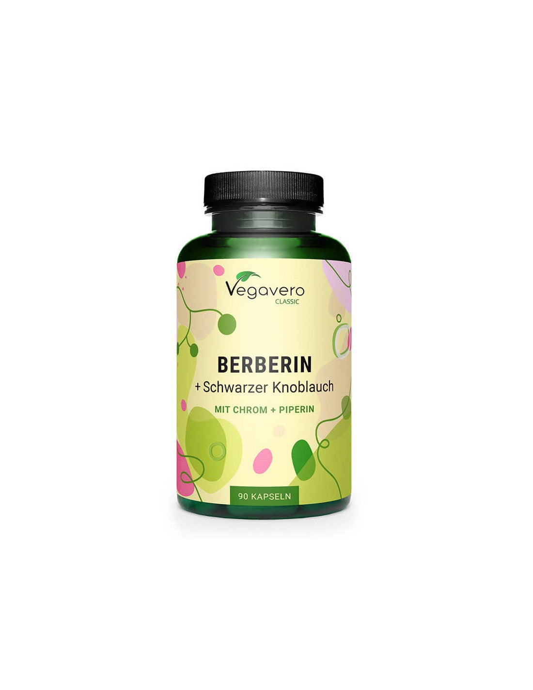 Diabet și sistemul cardiovascular - Berberină + Usturoi negru, 120 capsule Vegavero