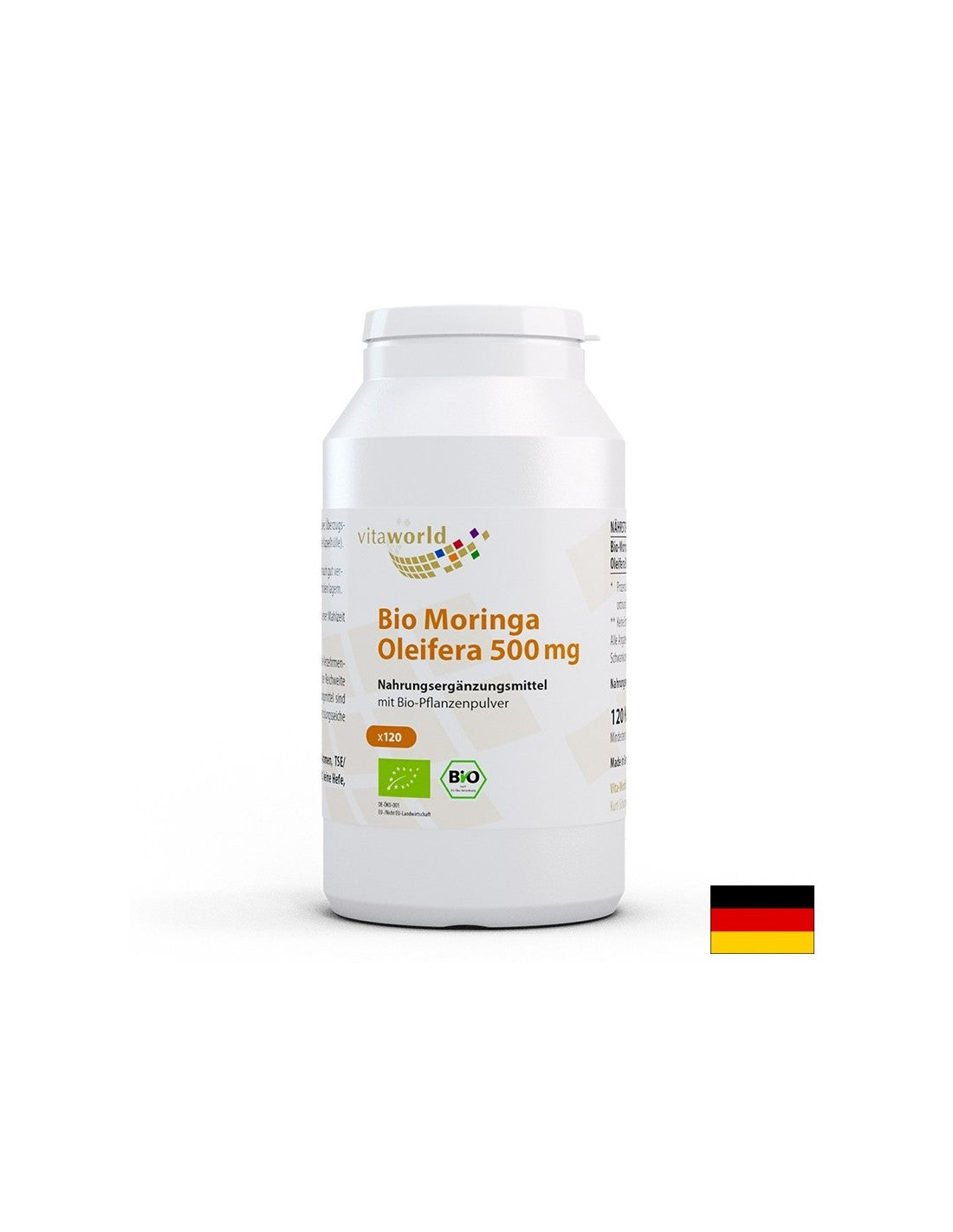 Antioxidant - Moringa Bio, 120 capsule