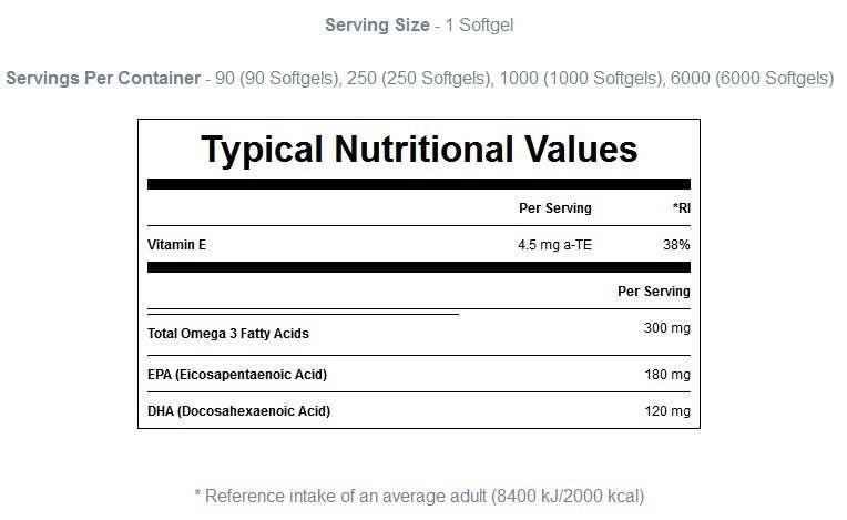 Essential Omega 3 - 250 capsule de gel