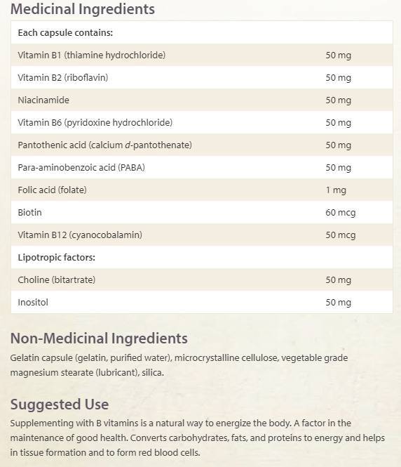 Complexul Hi Potency B - 90 capsule