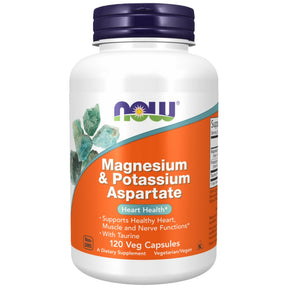 Magnesium & Potassium Aspartate - 120 capsules - Nutra Best Europe