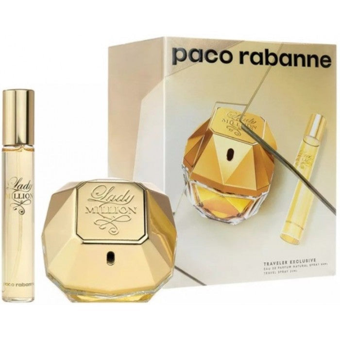 Set pentru femei Paco Rabanne Lady Million - Eau de Parfum 80 ml + 20 ml