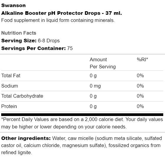 Alcalin Booster pH Protector Picaturi 37 ml