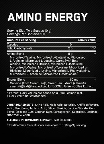 Amino Energy 30 Serv.