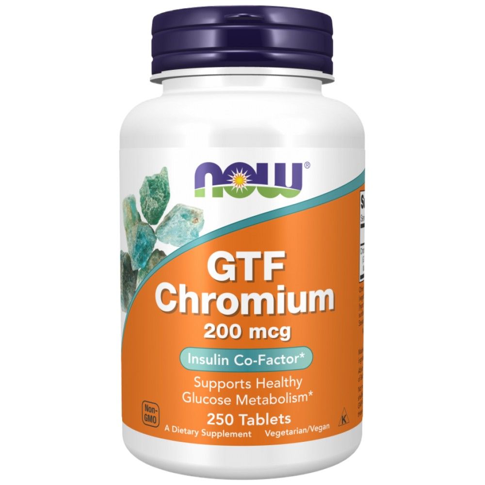GTF Chromium 200 mcg - 250 tablete