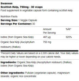 Scottish Kelp 750 mg 30 capsule
