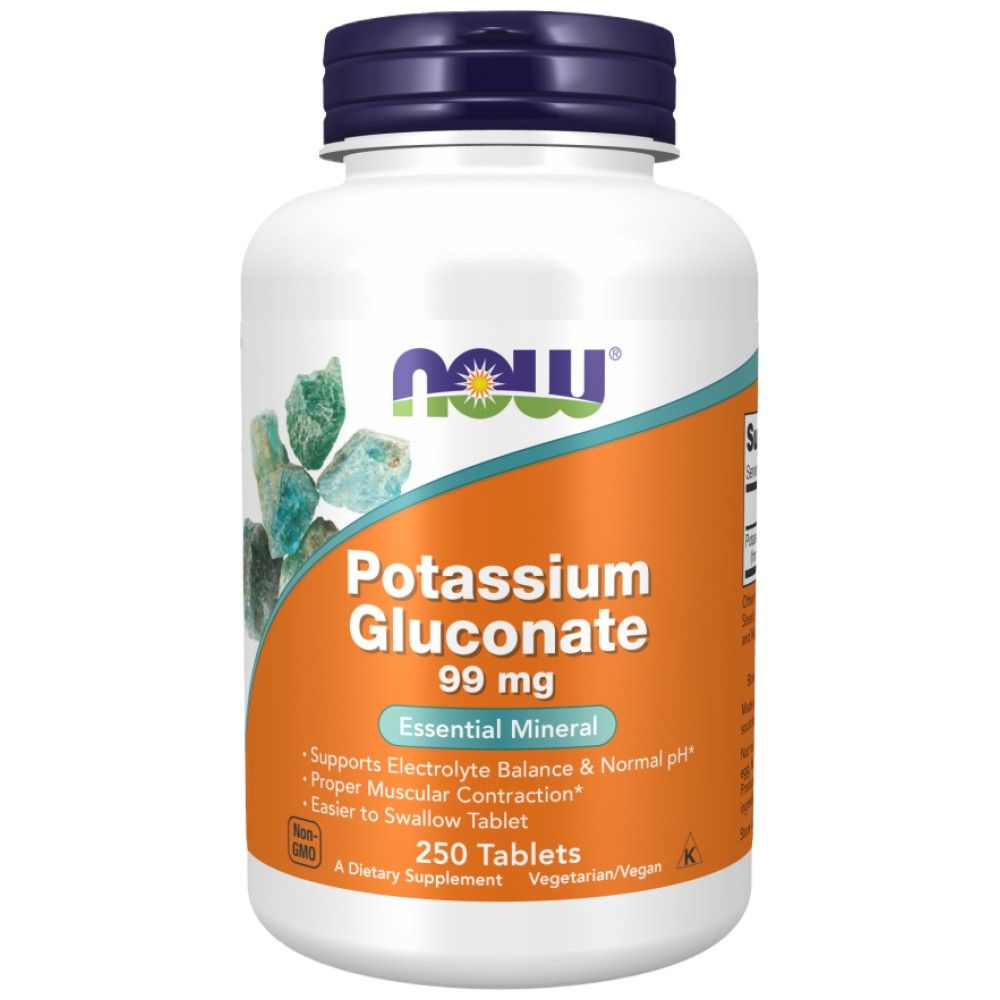 Gluconat de potasiu - 250 tablete