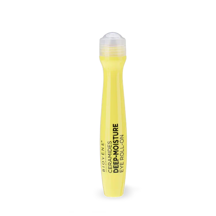 Roller hidratant pentru conturul ochilor cu ceramide cu acid hialuronic 15 ml