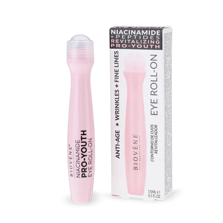 Roller pentru ochi cu niacinamidă cu peptide pentru reducerea ridurilor 15 ml