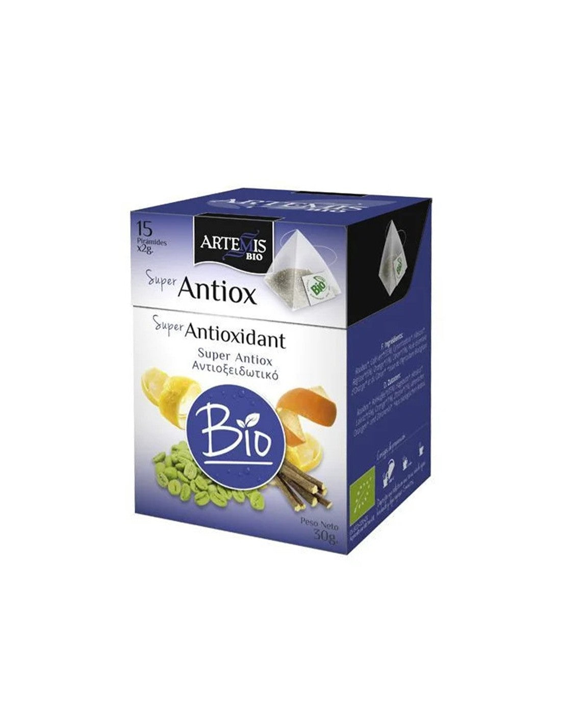 Ceai cu actiune antioxidanta, 15 pungi filtrante