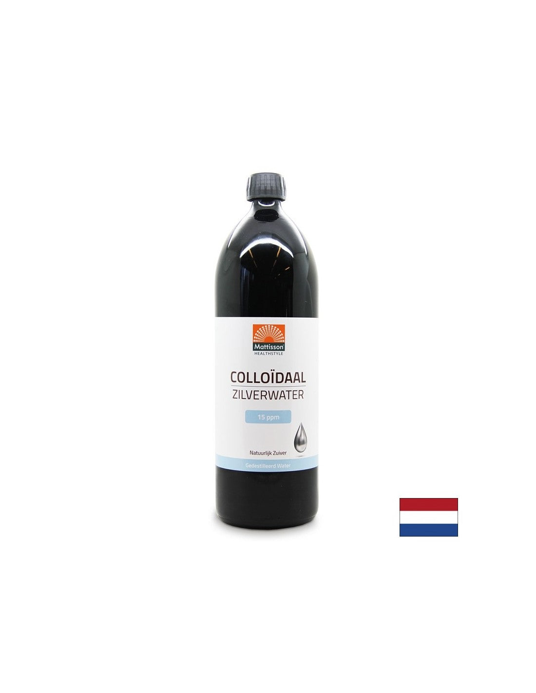 Apă de argint coloidal 15 ppm, 1000 ml