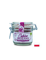 Zahăr din trestie de zahăr cu petale de trandafir Bio, 150 g Dary Natury