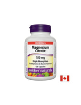 Citrat de magneziu cu absorbție mare - Citrat de magneziu cu absorbție mare 150 mg, 120 capsule