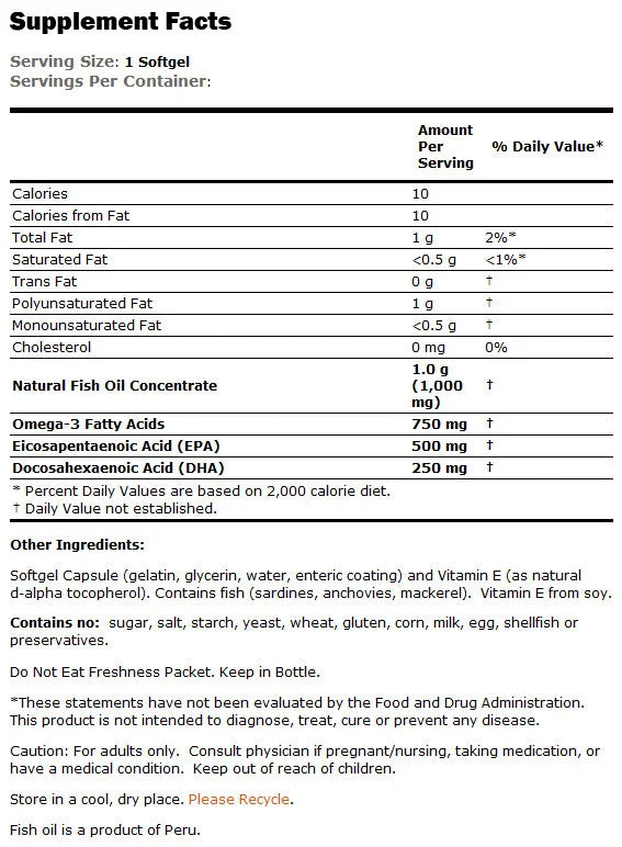 Ultra Omega 3 - 180 Capsule de gel