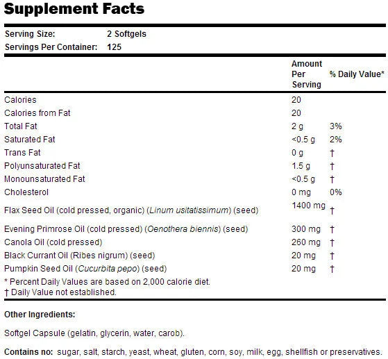 Omega 3-6-9 1000 mg - 250 capsule de gel
