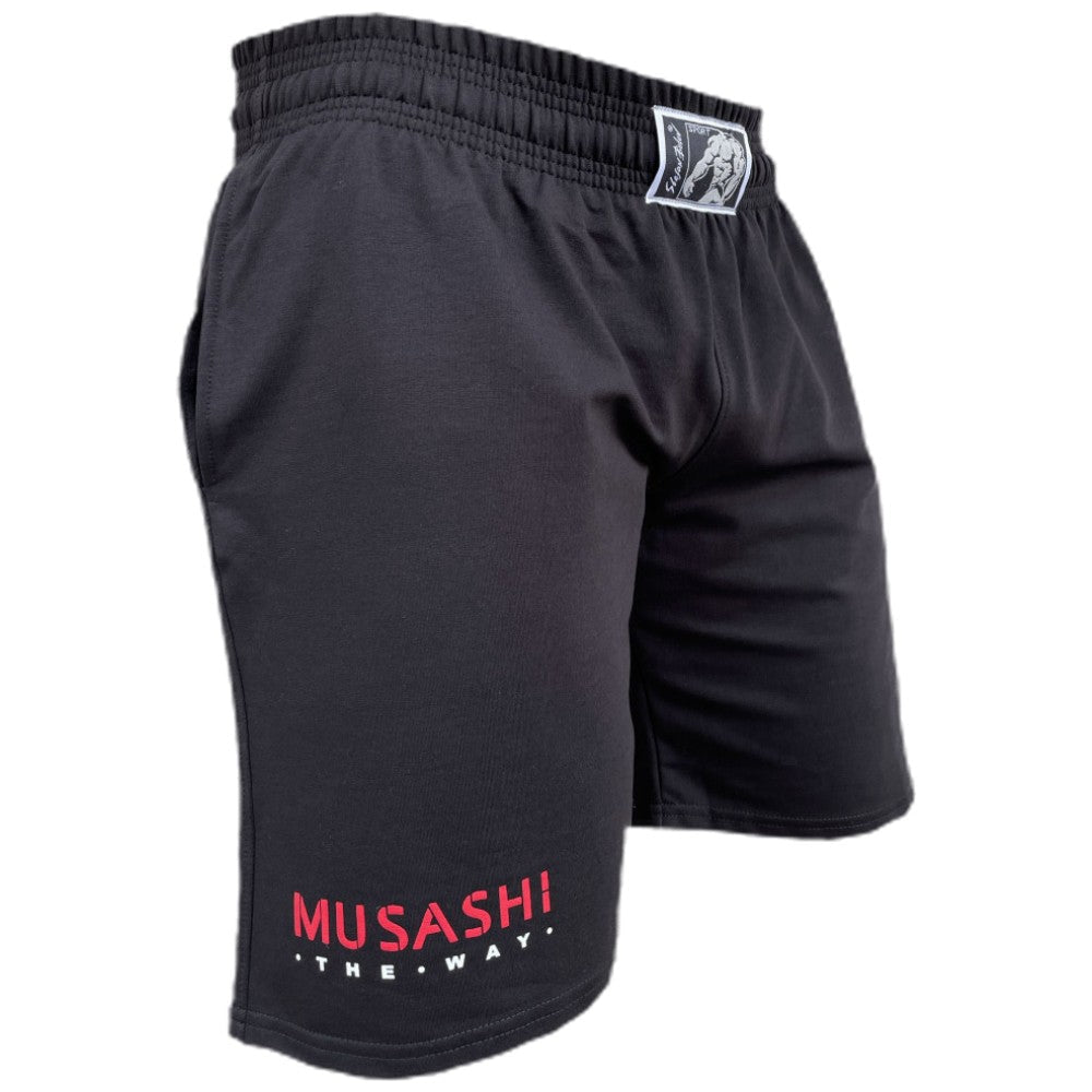 Pantaloni scurți - Negri neted / Pantaloni scurți - Negri
