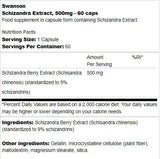 Extract de Schizandra 500 mg 60 capsule