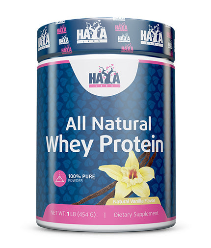 Proteine ​​din zer natural 100% pură / vanilie - 0,454 kg