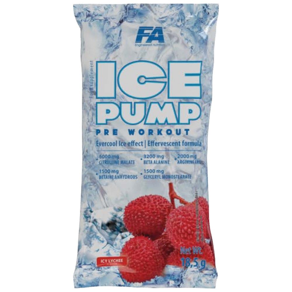 Pompă ICE / Evercool Pre-antrenament - 18,5 grame