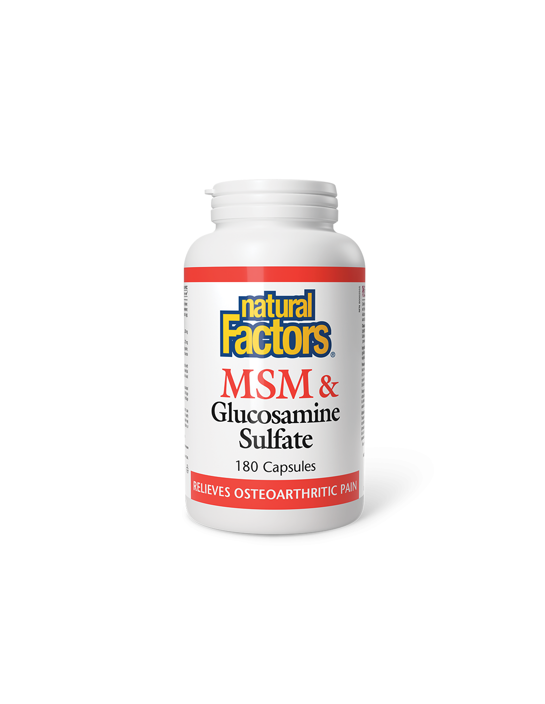 MSM + Sulfat de Glucozamină - 180 capsule